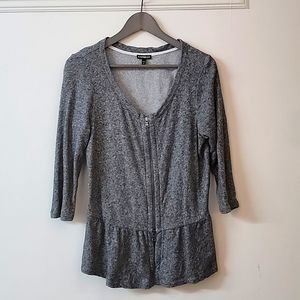 Zip up Cardigan 3/4 Sleeve